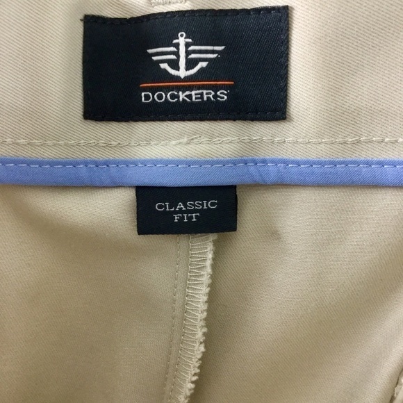 DOCKERS Classic Fit Khaki Chino Pants Size 40x34 - Picture 6 of 11